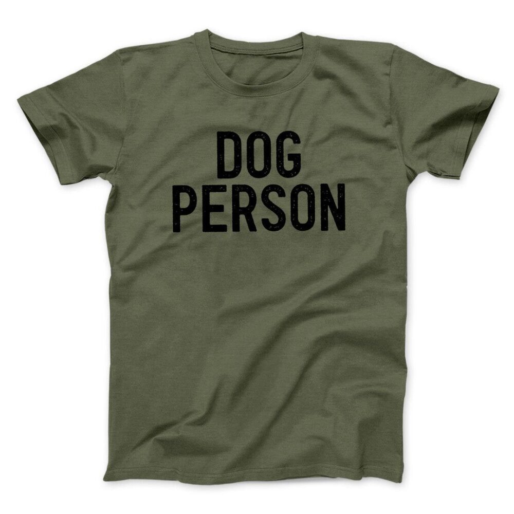 Dog Person Men/Unisex T-Shirt