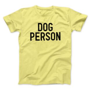 Dog Person Men/Unisex T-Shirt