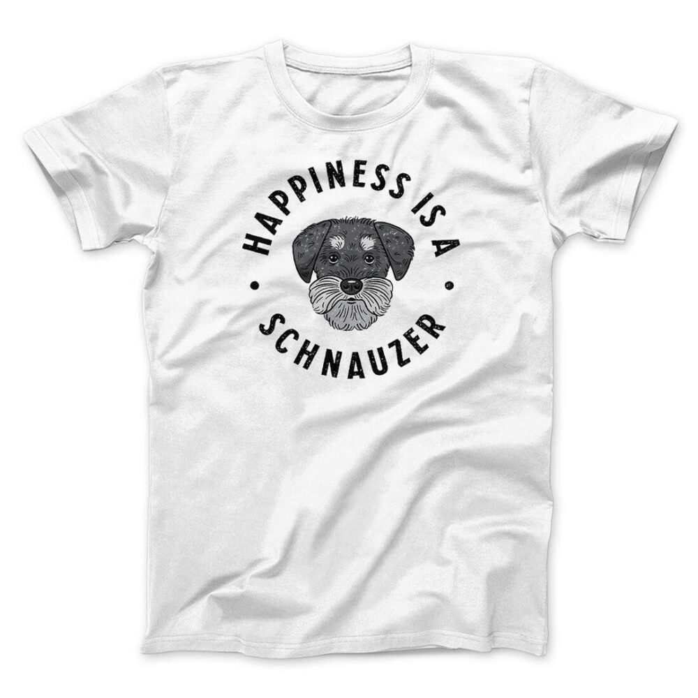 Happiness Is A Schnauzer Men/Unisex T-Shirt