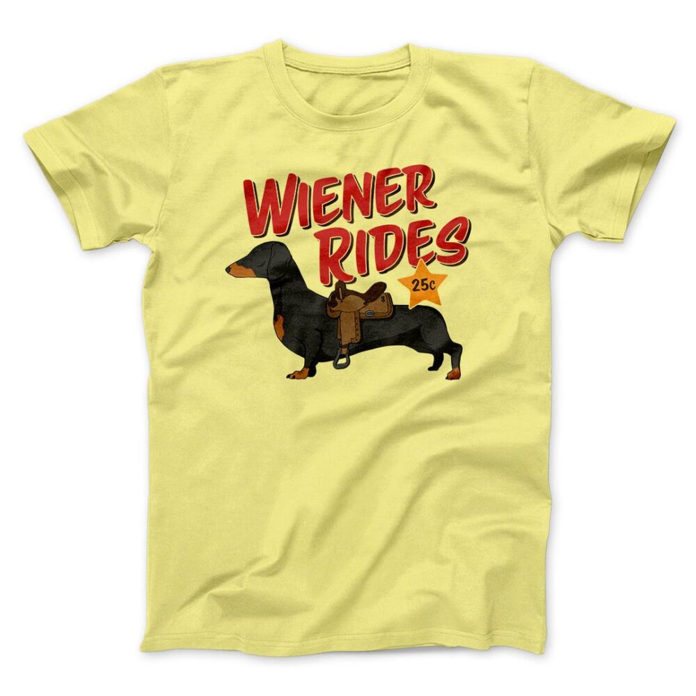 Wiener Rides Men/Unisex T-Shirt