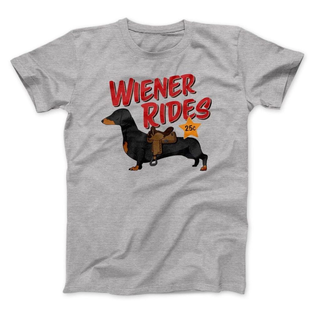 Wiener Rides Men/Unisex T-Shirt