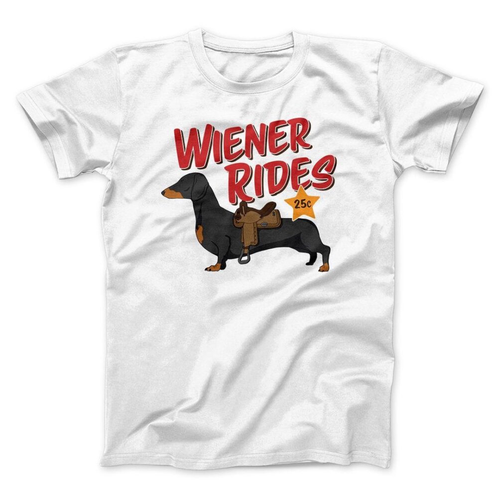 Wiener Rides Men/Unisex T-Shirt