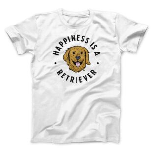 Happiness Is A Retriever Men/Unisex T-Shirt