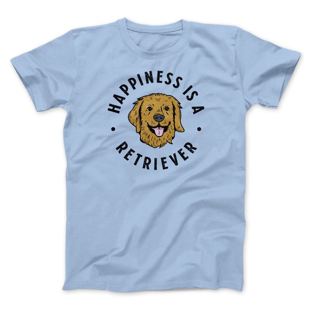 Happiness Is A Retriever Men/Unisex T-Shirt