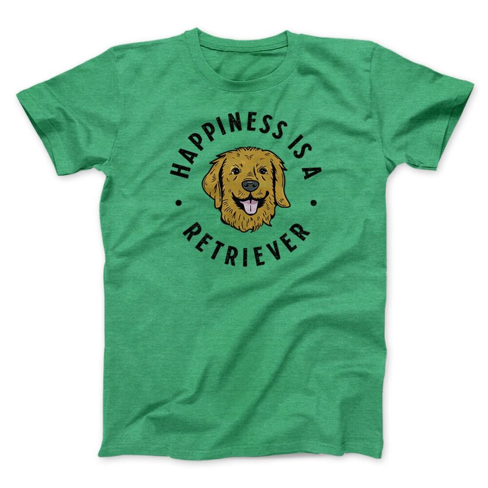 Happiness Is A Retriever Men/Unisex T-Shirt