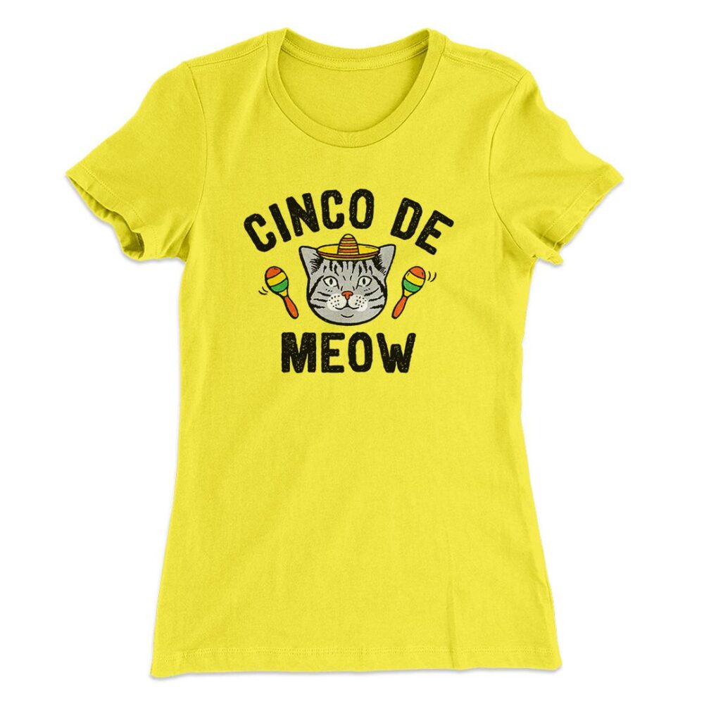 Cinco De Meow Women's T-Shirt