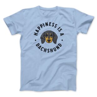 Happiness Is A Dachshund Men/Unisex T-Shirt