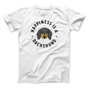 Happiness Is A Dachshund Men/Unisex T-Shirt