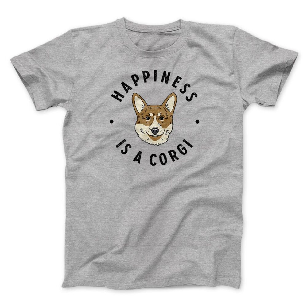 Happiness Is A Corgi Men/Unisex T-Shirt