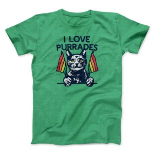 I Love Purrades Men/Unisex T-Shirt