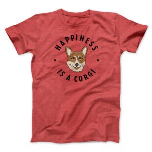 Happiness Is A Corgi Men/Unisex T-Shirt