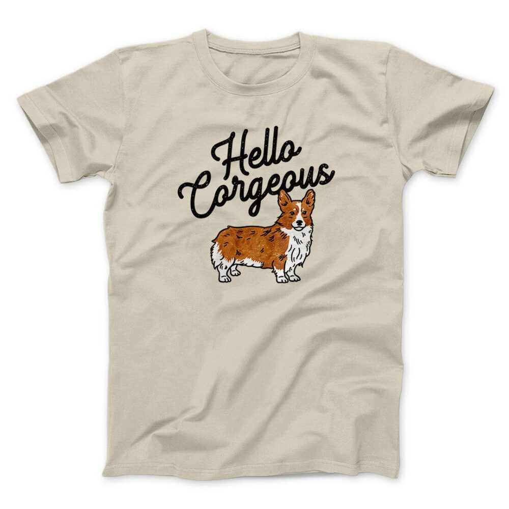 Hello Corgeous Men/Unisex T-Shirt