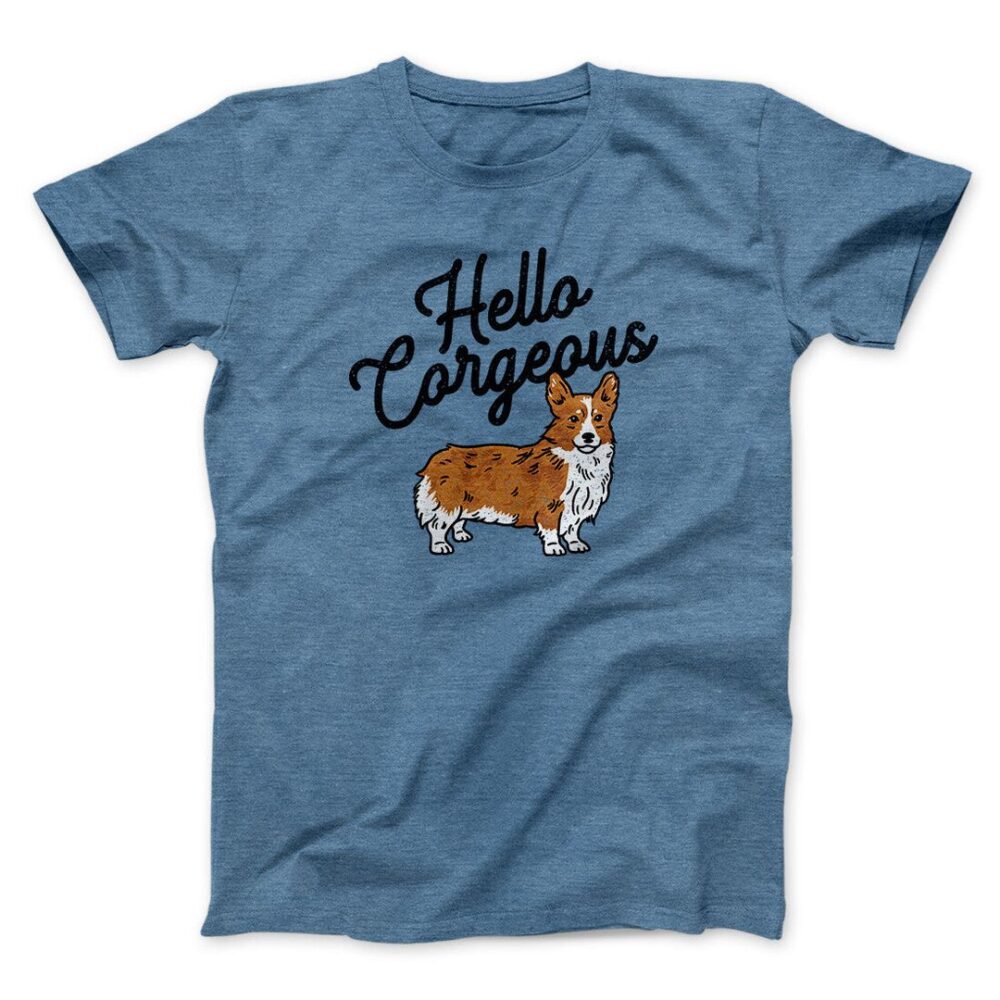 Hello Corgeous Men/Unisex T-Shirt