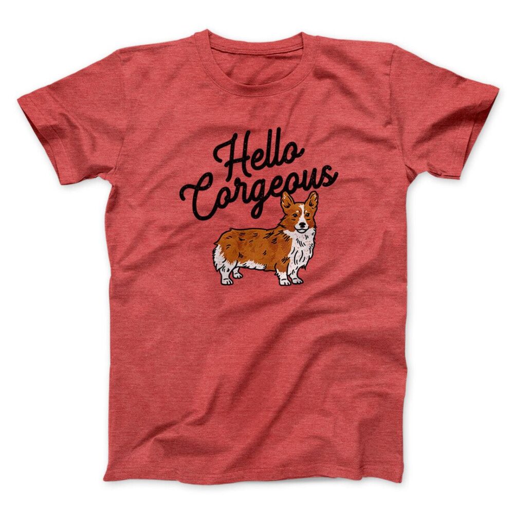 Hello Corgeous Men/Unisex T-Shirt