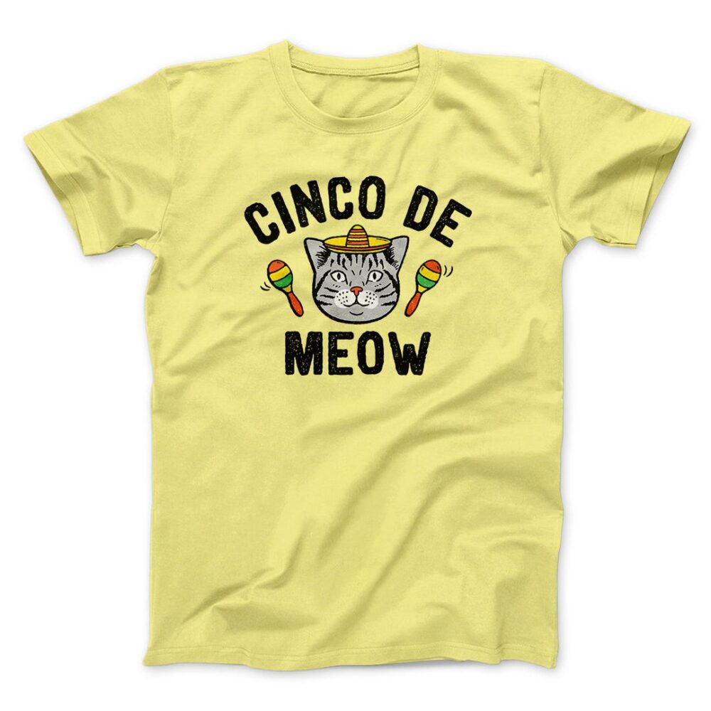 Cinco De Meow Men/Unisex T-Shirt