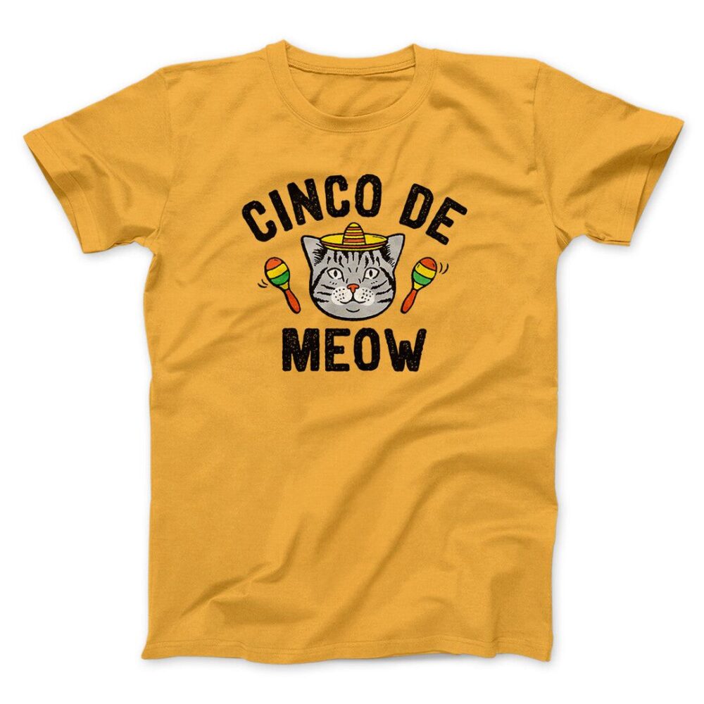 Cinco De Meow Men/Unisex T-Shirt